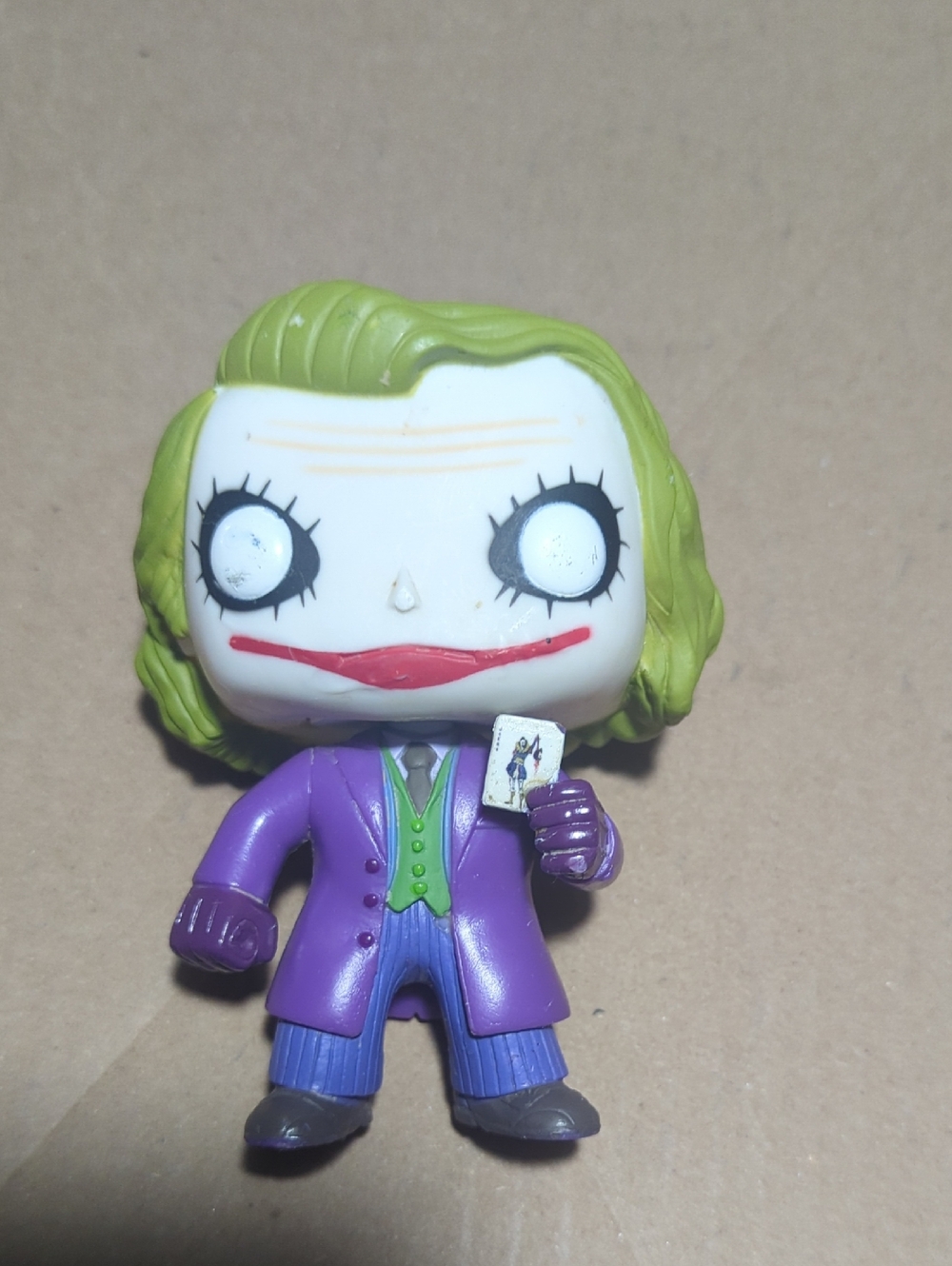 Funko Joker Pop! Figure in Purple Coat and Green Hair